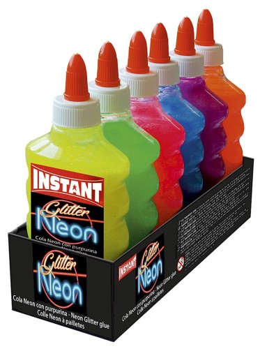 KLEJ W PŁYNIE NEONOWY W PŁASKIEJ BUTELCE 180 ML 14481