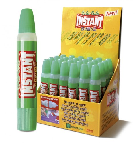 KLEJ W PŁYNIE PRZEZROCZYSTY Z DWUSTRONNYM APLIKATOREM INSTANT 35 ML 10761