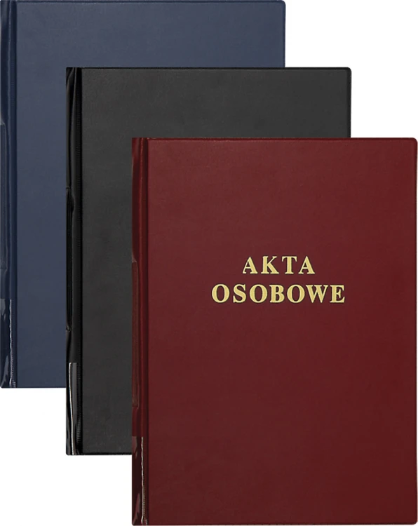 TECZKA NA AKTA OSOBOWE A4 PVC