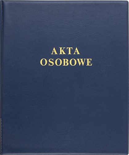 SEGREGATOR NA AKTA OSOBOWE A4 PVC