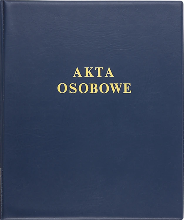 SEGREGATOR NA AKTA OSOBOWE A4 PVC