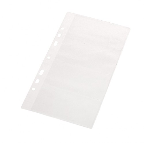 KOSZULKA DO WPINANIA PVC NA 8 WIZYTÓWEK X 10 SZT.