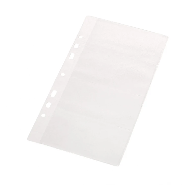 KOSZULKA DO WPINANIA PVC NA 8 WIZYTÓWEK X 10 SZT.