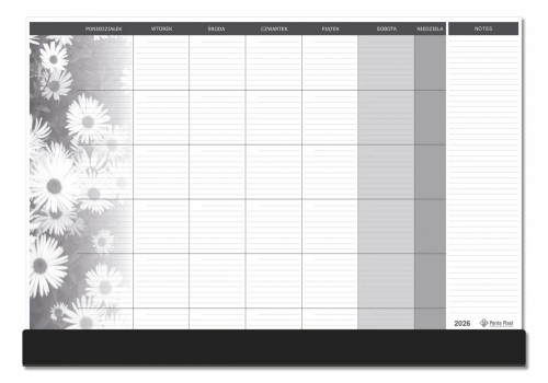 BIUWAR MIESIĘCZNY z listwą 470 x 330 mm