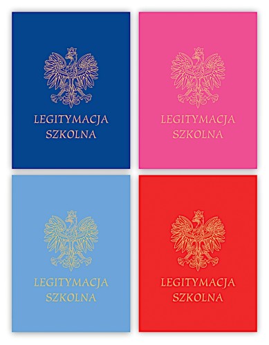 OKŁADKA NA LEGITYMACJĘ SZKOLNĄ PVC