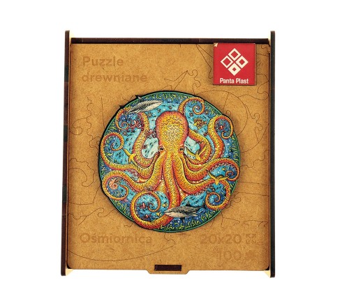 PUZZLE DREWNIANE OŚMIORNICA A4