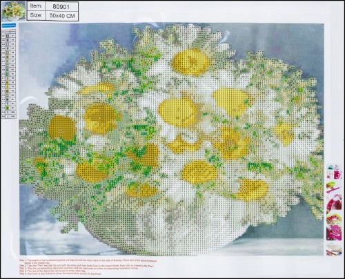 MOZAIKA DIAMENTOWA 5D KIT 40x50 cm BOUQUET