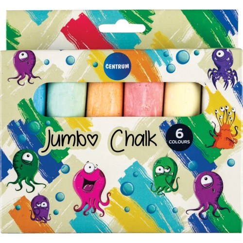 KREDA KOLOROWA JUMBO 6 SZT.