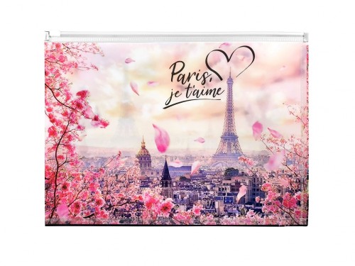 KOPERTA A4 Z NADRUKIEM ZIP - TAKE ME TO PARIS