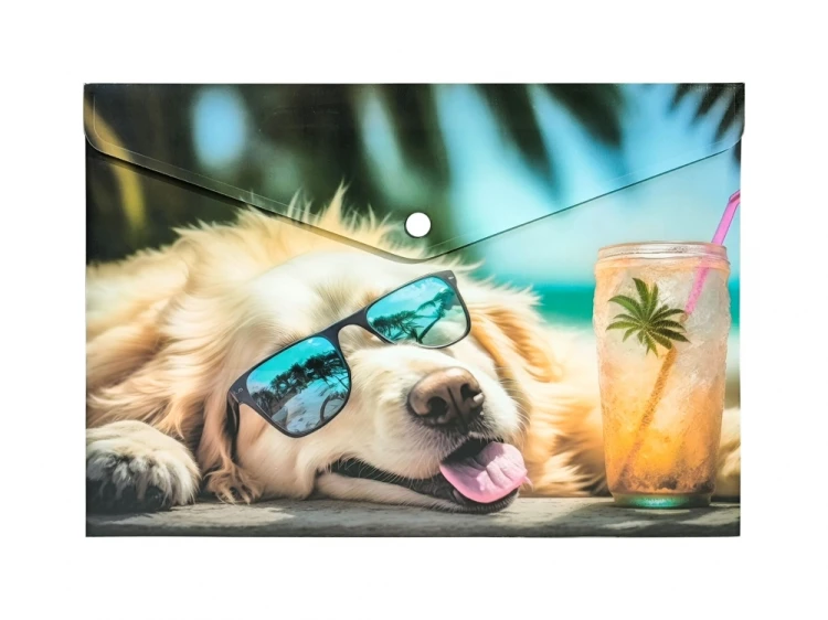 KOPERTA A4 Z NADRUKIEM - CHILLOUT DOG