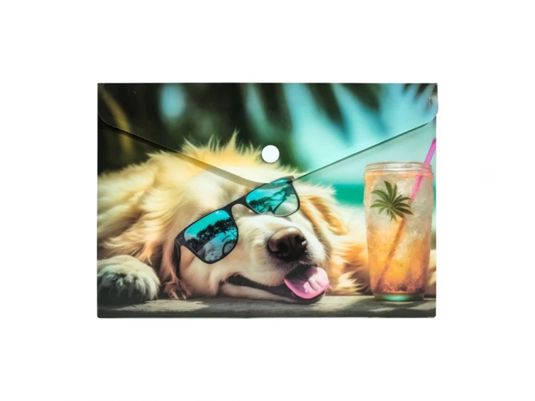 KOPERTA A5 Z NADRUKIEM - CHILLOUT DOG
