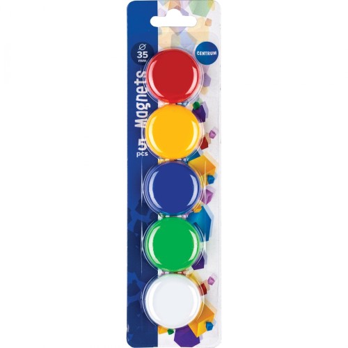 MAGNESY DO TABLICY SUCHOŚCIERALNEJ 35 MM 5 SZTUK