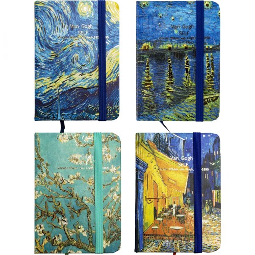NOTES Z TWARDĄ OKŁADKĄ - VINCENT VAN GOGH - A7 68X100 MM