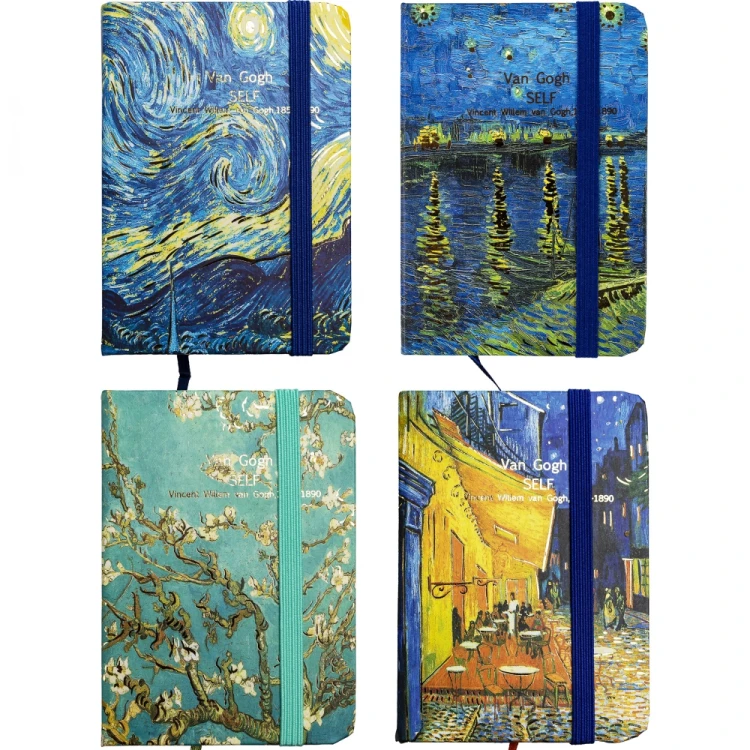 NOTES Z TWARDĄ OKŁADKĄ - VINCENT VAN GOGH - A7 68X100 MM