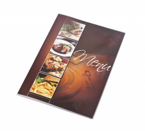 TECZKA MENU A4 Z PLAKATEM PODWÓJNA UNIWERSALNA