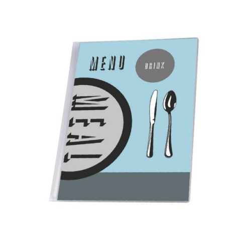 TECZKA MENU A4 Z PLAKATEM UNIWERSALNA WZÓR 3 NOWY MODEL