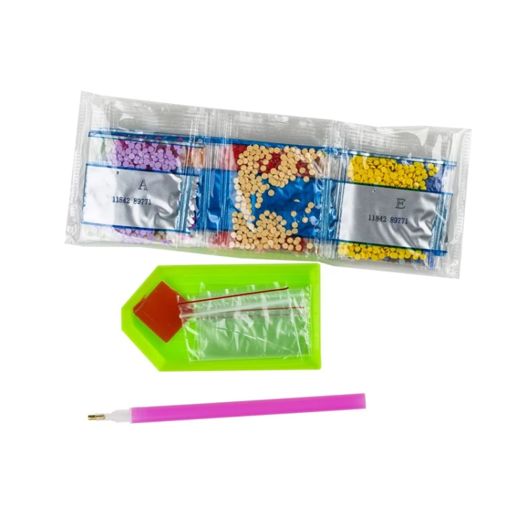 MOZAIKA DIAMENTOWA 5D KIT 15 X 15 CM BIEDRONKA