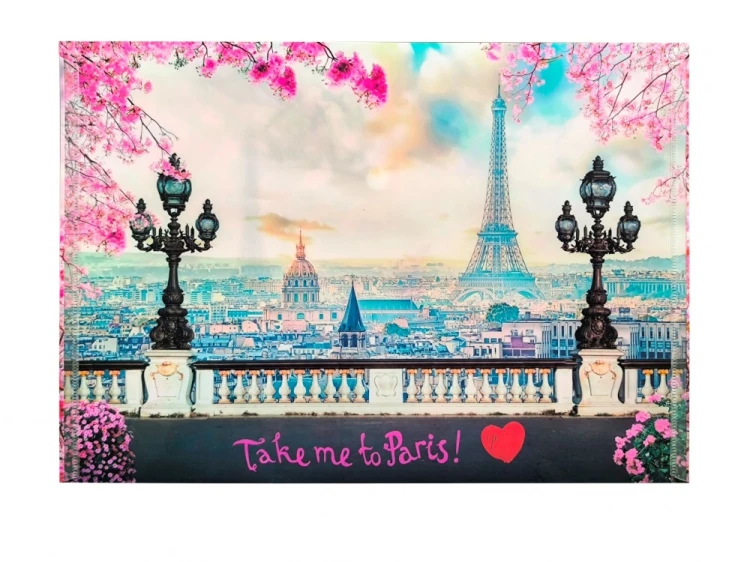 KOPERTA A4 Z NADRUKIEM - TAKE ME TO PARIS