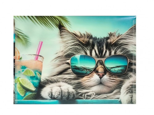 KOPERTA A4 Z NADRUKIEM - CHILLOUT CAT