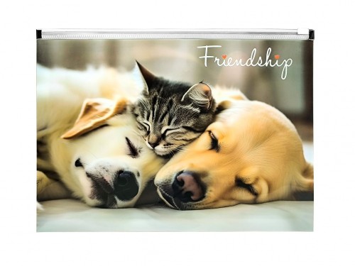 KOPERTA A4 Z NADRUKIEM ZIP - FRIENDSHIP
