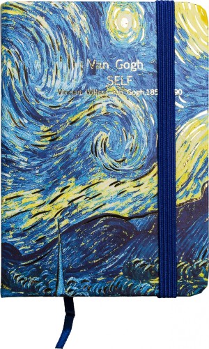 NOTES Z TWARDĄ OKŁADKĄ - VINCENT VAN GOGH - A7 68X100 MM