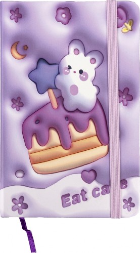 NOTES Z TWARDĄ OKŁADKĄ - KRÓLIK - A7 68X100 MM