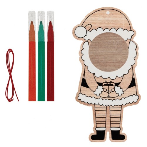 DREWNIANA RAMKA NA ZDJĘCIA  DIY MIKOŁAJ