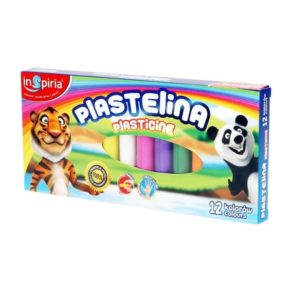 Plastelina 12 kolorów