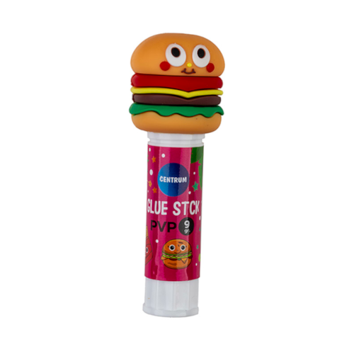 KLEJ W SZTYFCIE PVA 9G BURGER I FRYTKI