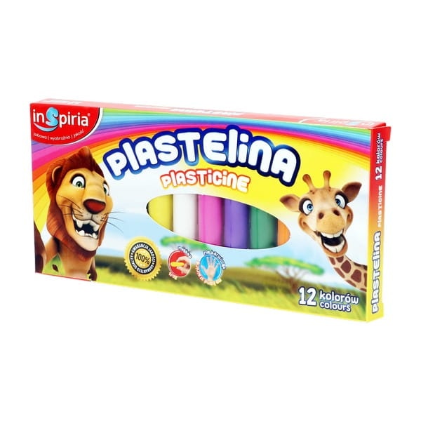 Plastelina 12 kolorów