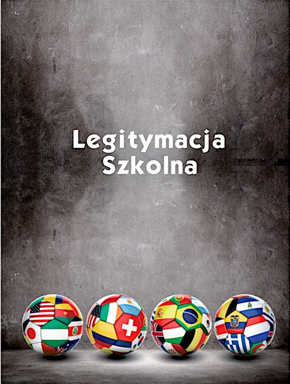 OKŁADKA NA LEGITYMACJĘ SZKOLNĄ Z NADRUKIEM