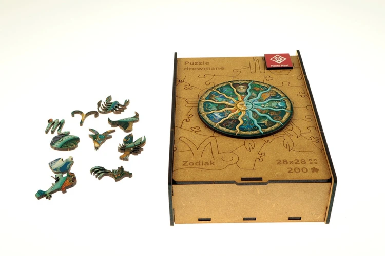 PUZZLE DREWNIANE ZODIAK A3