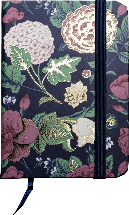 NOTES Z TWARDĄ OKŁADKĄ - KWIATY - A7 68X100 MM