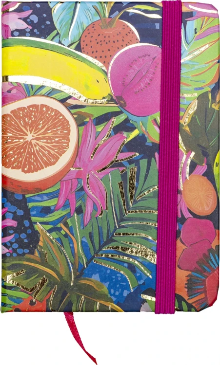 NOTES Z TWARDĄ OKŁADKĄ - OWOCE - A6 87X135 MM